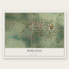 Wheaton, Missouri map print, the full design