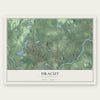 Dracut, Massachusetts map print, the full design