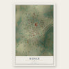 Runge, Texas map print, the full design