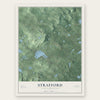 Strafford, New Hampshire map print, the full design