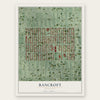 Bancroft, Minnesota map print, the full design