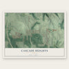 Cascade Heights, Georgia map print, the full design