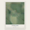 Loveland, Oklahoma map print, the full design