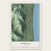 Athalia, Ohio map print, the full design