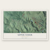 Upper Yoder, Pennsylvania map print, the full design