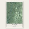 Easton, New York map print, the full design