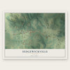 Sedgewickville, Missouri map print, the full design