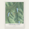 Cedar Hill Lakes, Missouri map print, the full design