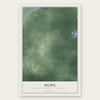 Hope, Midland County, Michigan map print, the full design