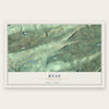 Ryan, Pennsylvania map print, the full design