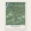 Rockefeller, Pennsylvania map print, the full design