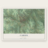 Cabool, Missouri map print, the full design