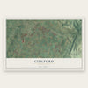Guilford, Pennsylvania map print, the full design