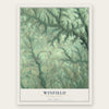 Winfield, Pennsylvania map print, the full design