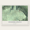 Beersheba Springs, Tennessee map print, the full design