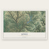 Jones, Pennsylvania map print, the full design
