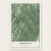 Hopewell, Tennessee map print, the full design