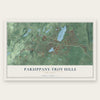Parsippany-Troy Hills, New Jersey map print, the full design