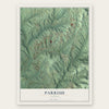 Parrish, Alabama map print, the full design