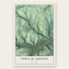 Town of Addison, New York map print, the full design