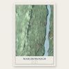 Marlborough, New York map print, the full design