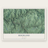 Rockland, New York map print, the full design