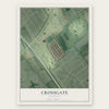 Crossgate, Kentucky map print, the full design