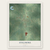 Stillmore, Georgia map print, the full design
