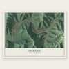 Oceana, West Virginia map print, the full design