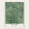 Pilesgrove, New Jersey map print, the full design