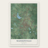 Madisonville, Kentucky map print, the full design