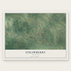 Strawberry, Arkansas map print, the full design