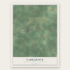 Fairgrove, Tuscola County, Michigan map print, the full design