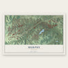Murphy, Missouri map print, the full design