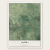 Empire, Minnesota map print, the full design