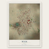 Wink, Texas map print, the full design