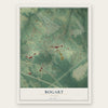 Bogart, Georgia map print, the full design