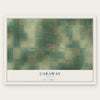 Caraway, Arkansas map print, the full design