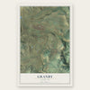 Granby, Colorado map print, the full design