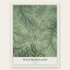 Westmoreland, Tennessee map print, the full design
