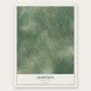 Simpson, Louisiana map print, the full design