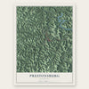 Prestonsburg, Kentucky map print, the full design