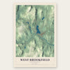 West Brookfield, Massachusetts map print, the full design