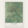 Stanford, Kentucky map print, the full design
