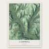 Campbell, New York map print, the full design