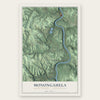 Monongahela, Greene County, Pennsylvania map print, the full design