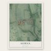 Keswick, Maryland map print, the full design