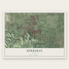 Herriman, Utah map print, the full design