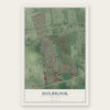 Holbrook, New York map print, the full design