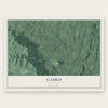 Cairo, New York map print, the full design